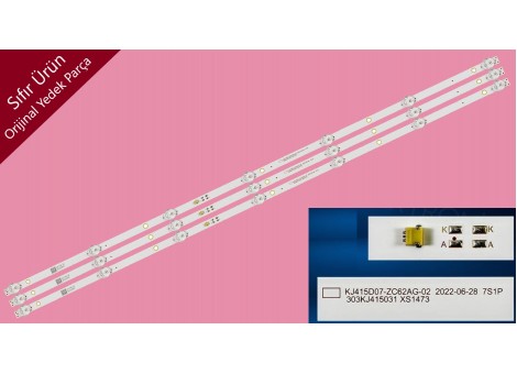 DIJITSU DJT42, PROFİLO 42PA305E Led bar, KJ415D07-ZC62AG-02 Panel ledleri